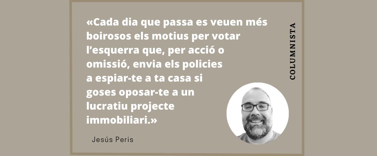 Un policia infiltrat i una finestra a Benimaclet