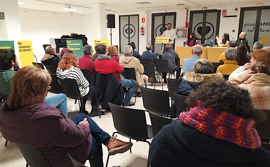 Acte de presentació de Juan Cosín com a candidat d'ERPV a Picassent