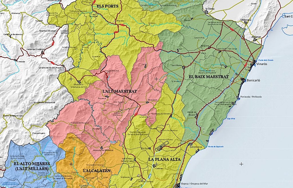 Cap a una comarcalització valenciana (II): Les comarques del nord