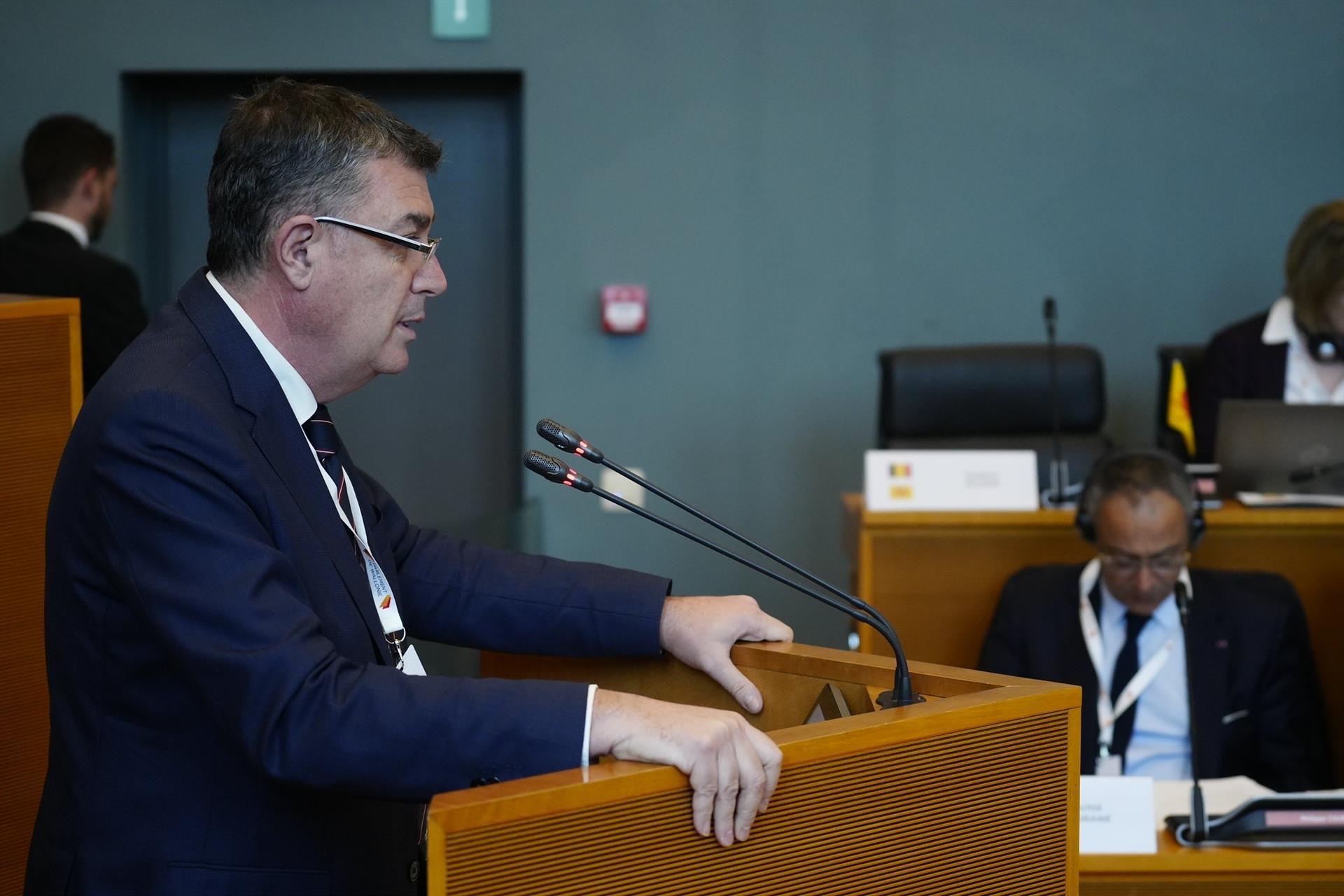 El president de les Corts, Enric Morera