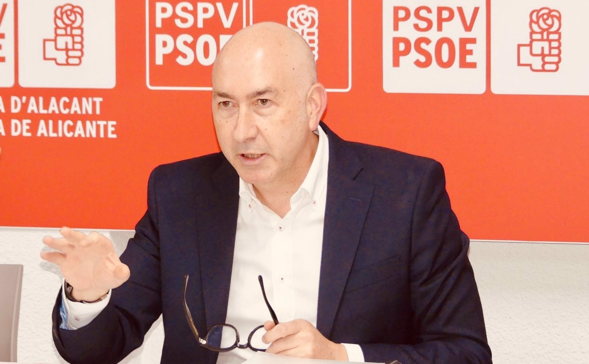 El secretari provinciald el PSPV a la demarcació d'Alacant, Alejandro Soler