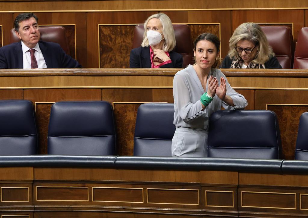 La ministra d'Igualtat, Irene Montero, al Congrés | Marta Fernández Jara | EP