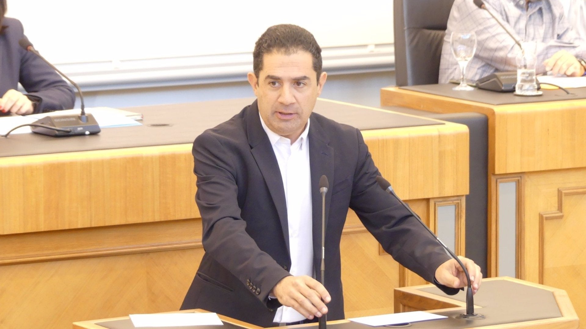 El portaveu socialista a la Diputació d'Alacant, Toni Francès