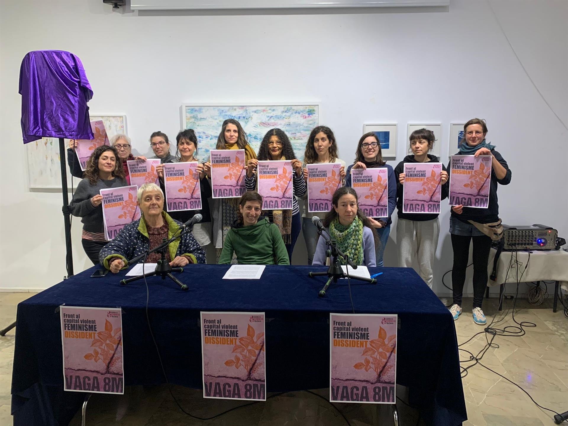 L’Assemblea Feminista de València convoca vaga el 8 de Març