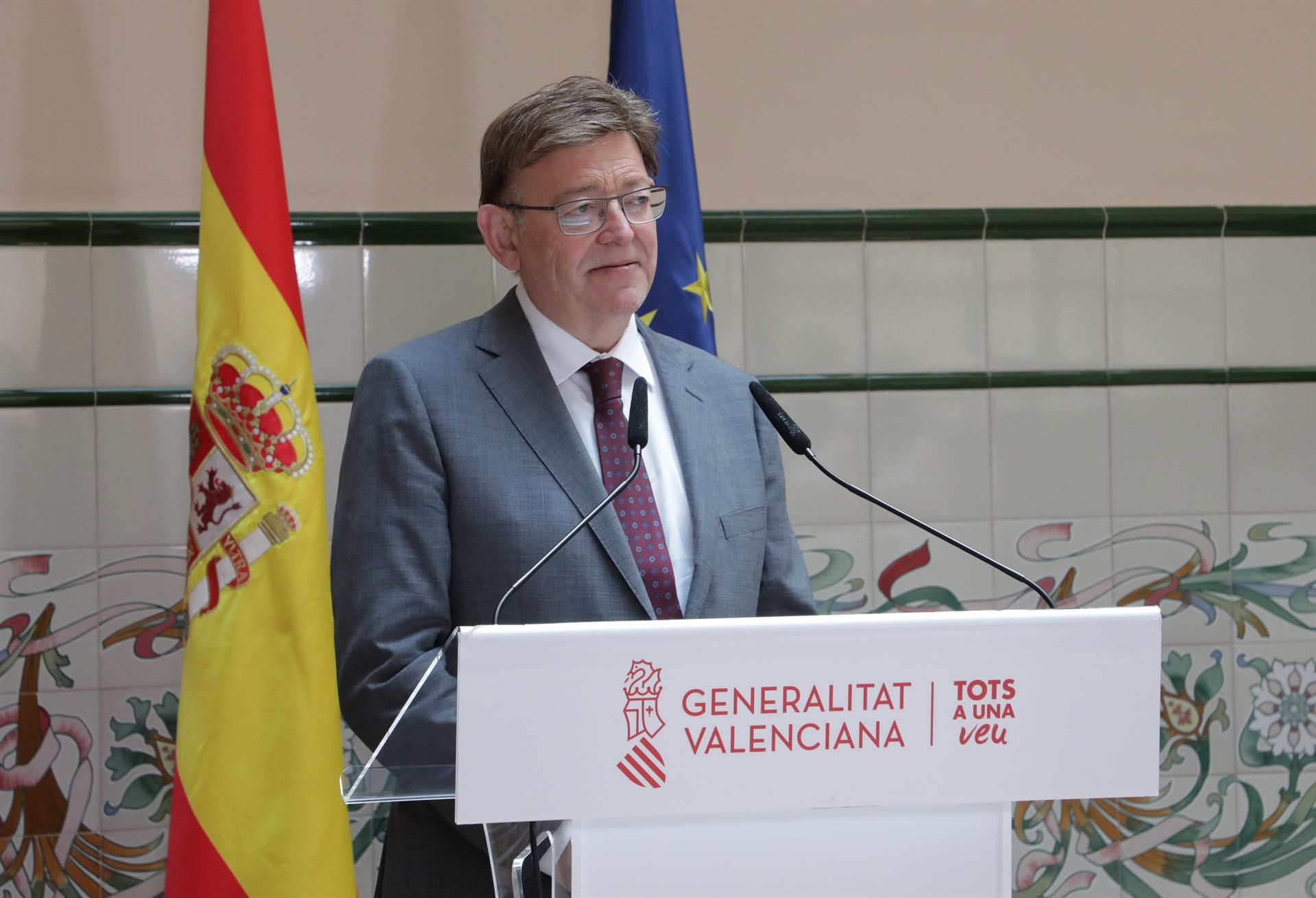 El president valencià Ximo Puig