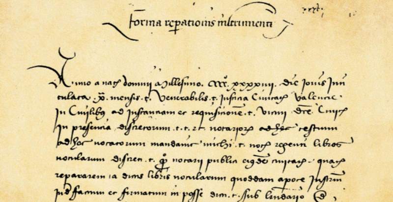 Dues obres medievals, en valencià i de gran valor jurídic són digitalitzades