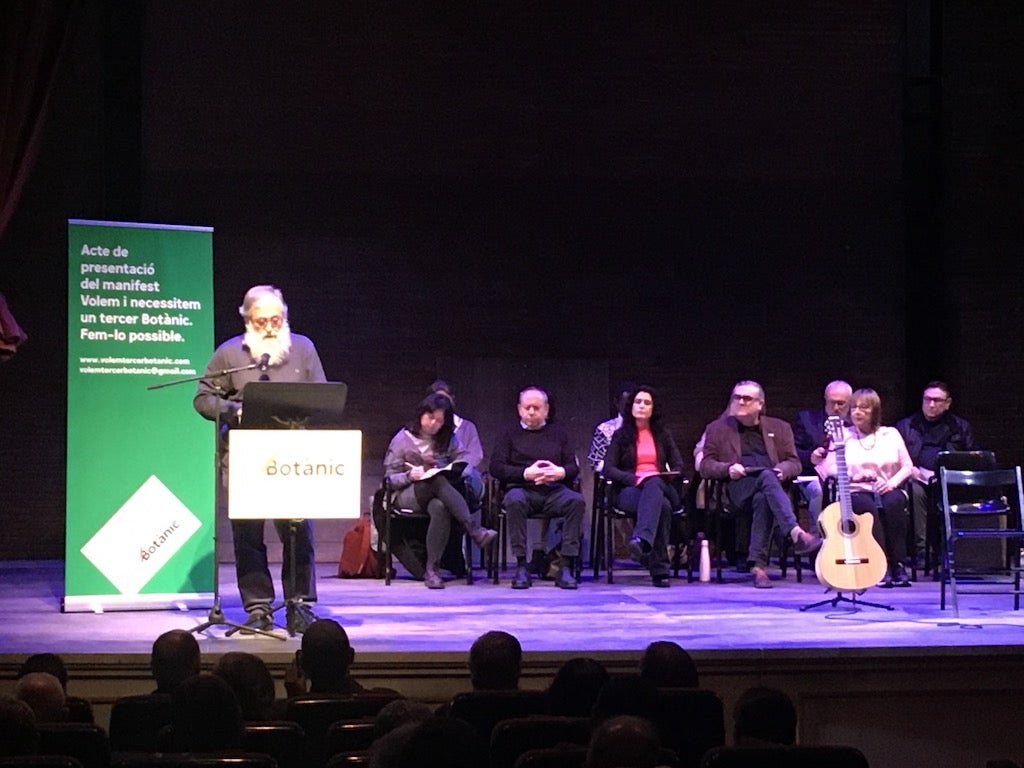 Acte de presentació del Manifest de suport a un tercer govern del Botànic al Teatre Micalet |  Daniel Martín