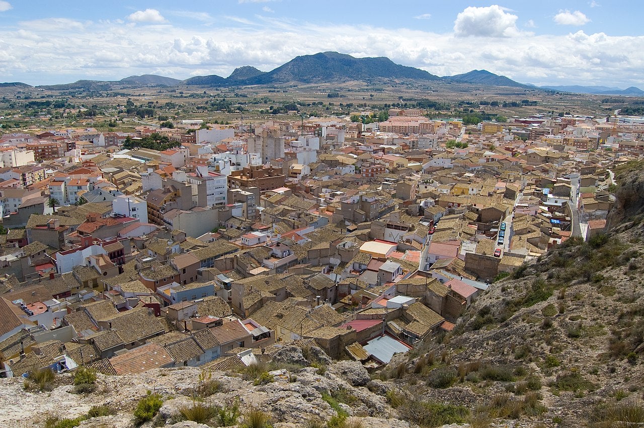 Panoràmica de Saix (Alt Vinalopó)