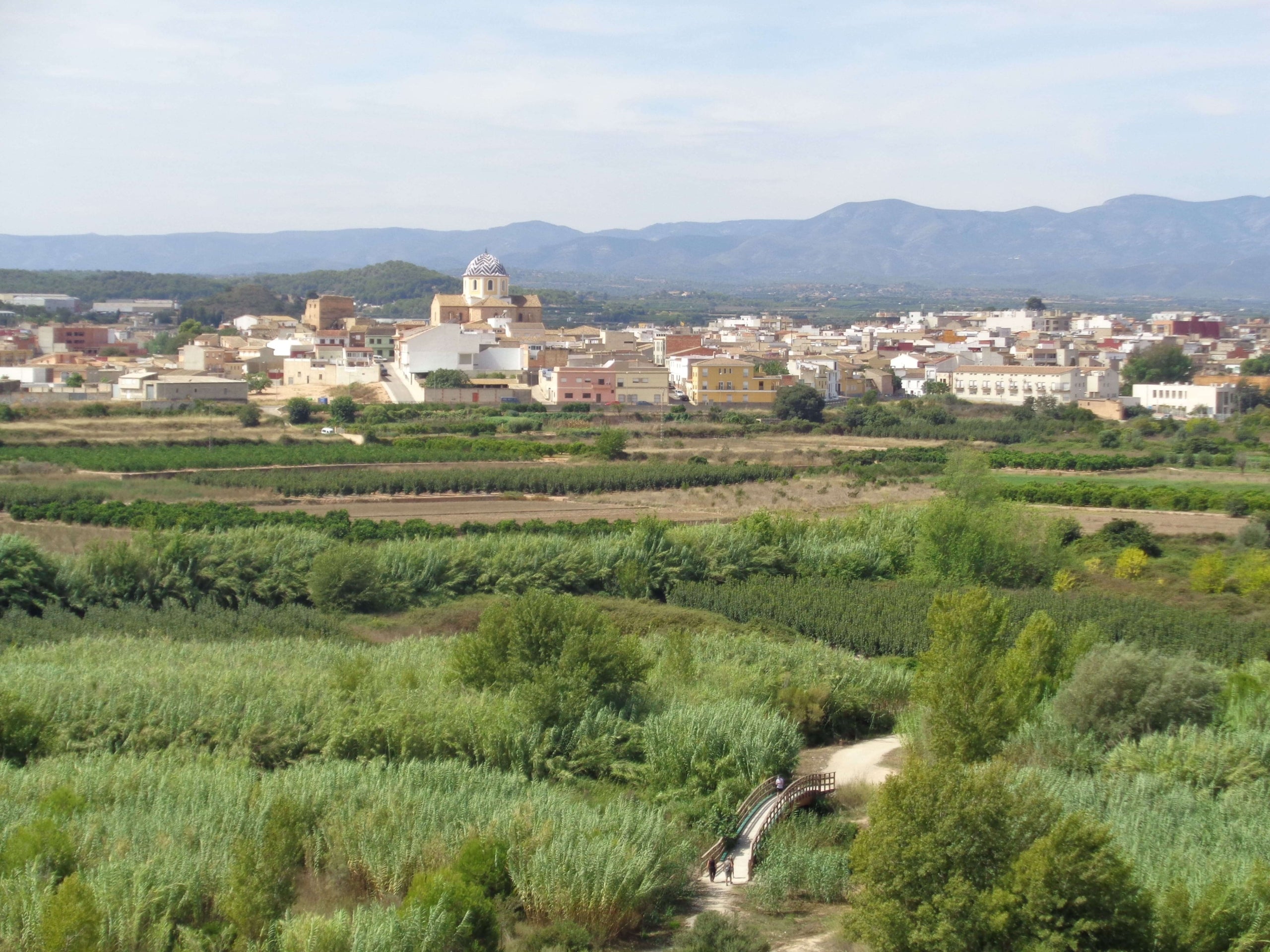 Vista de Vilamarxant (Camp de Túria)