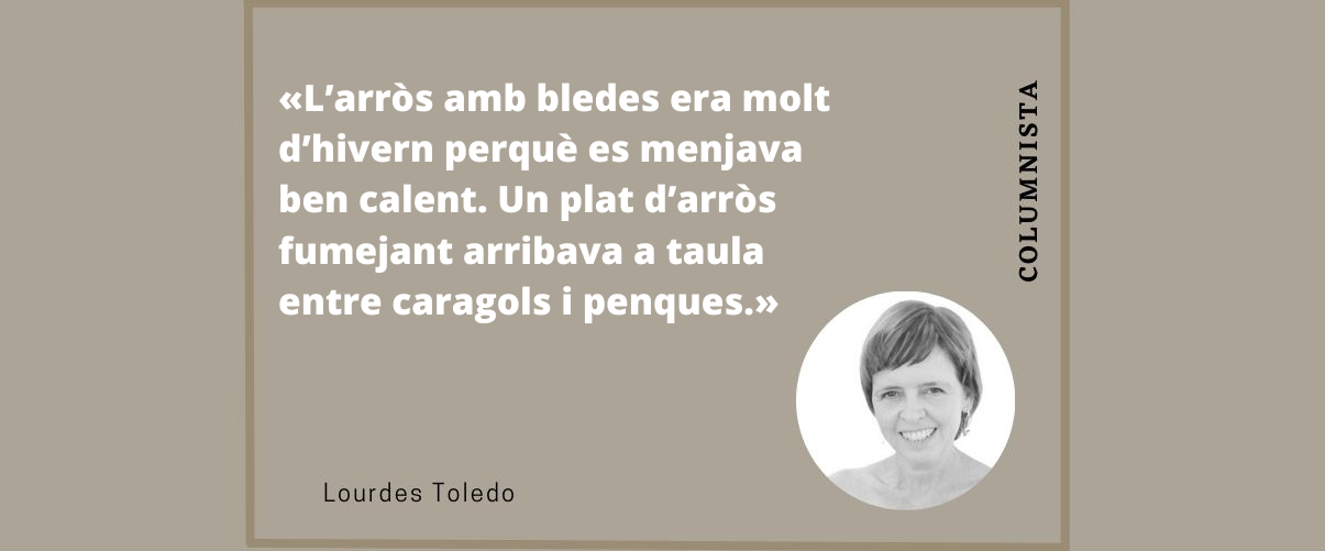 Si un dia d’hivern un arròs amb bledes