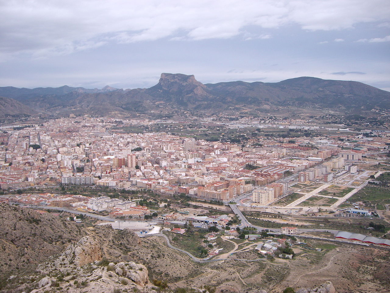 Panoràmica d'Elda-Petrer (Vinalopó Mitjà)