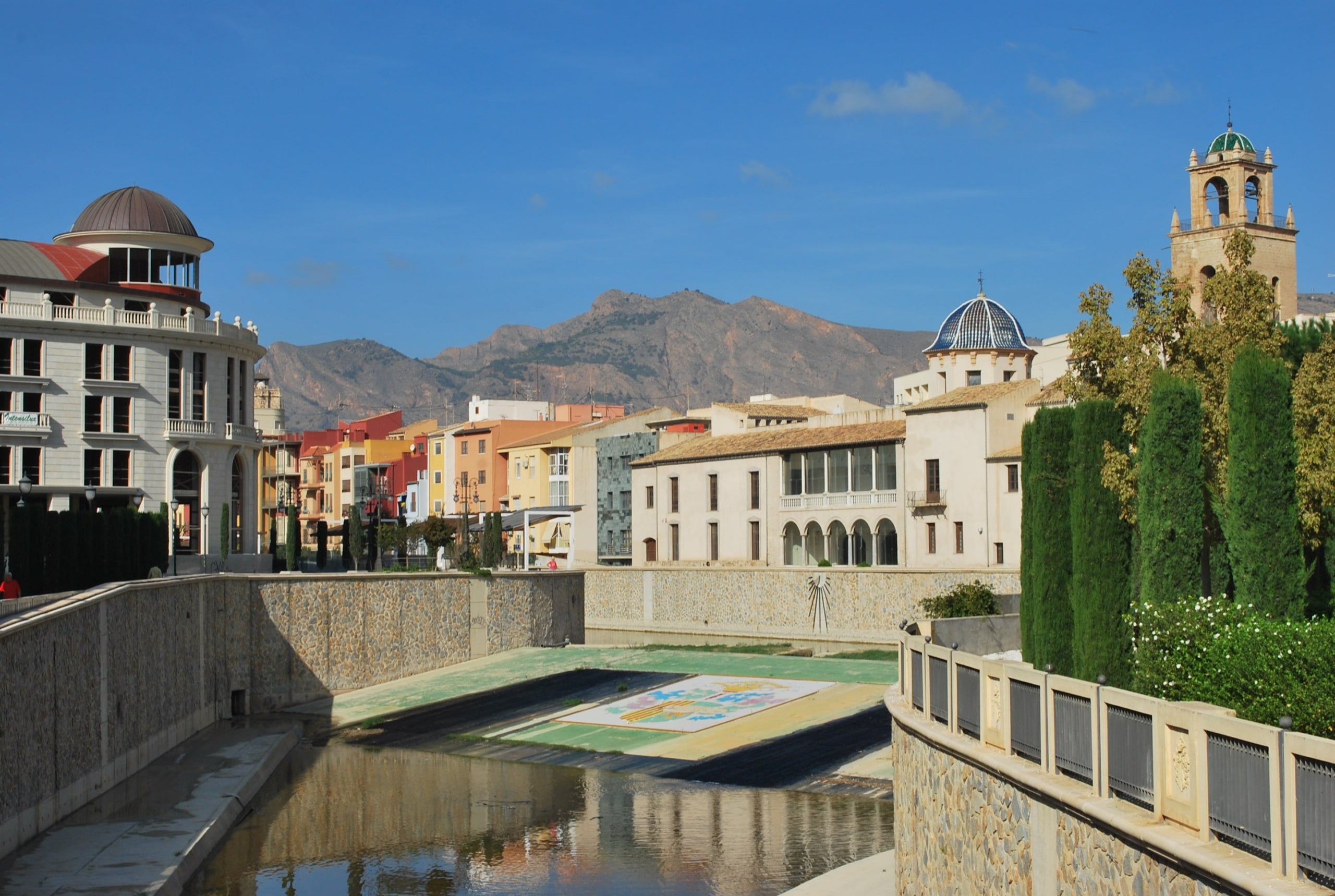 El riu Segura al seu pas per Oriola (Baix Segura)