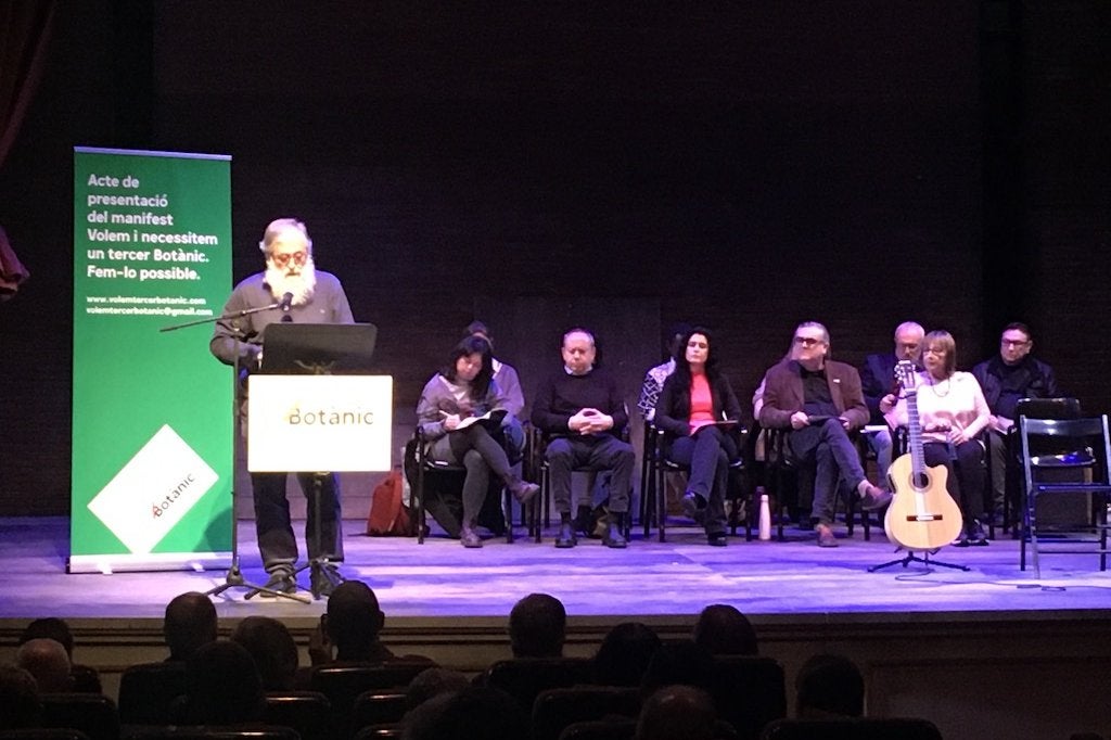 Acte de presentació del Manifest de suport a un tercer govern del Botànic al Teatre Micalet el 20 de febrer | Daniel Martín