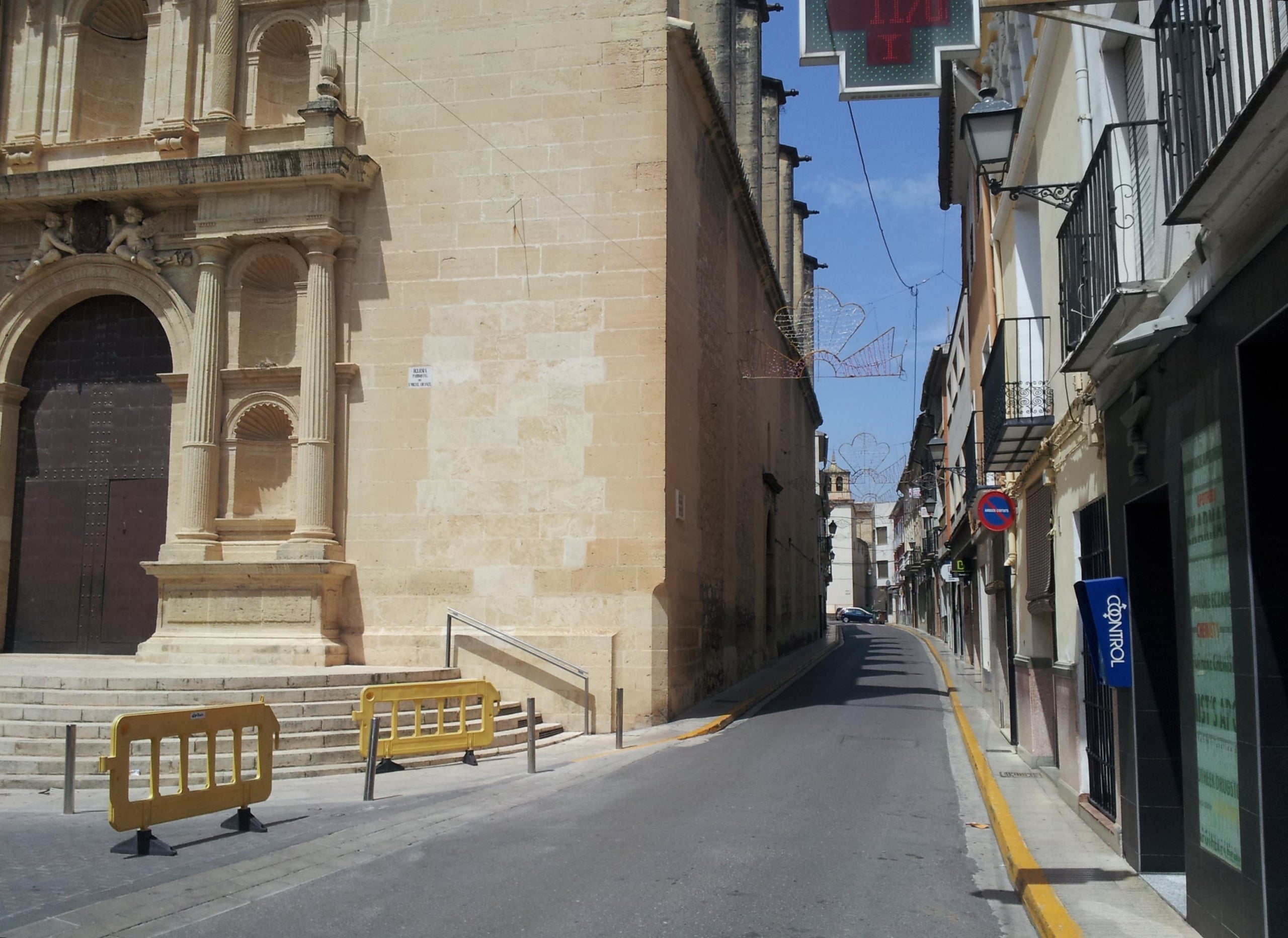 Un carrer de Benigànim (Vall d'Albaida)