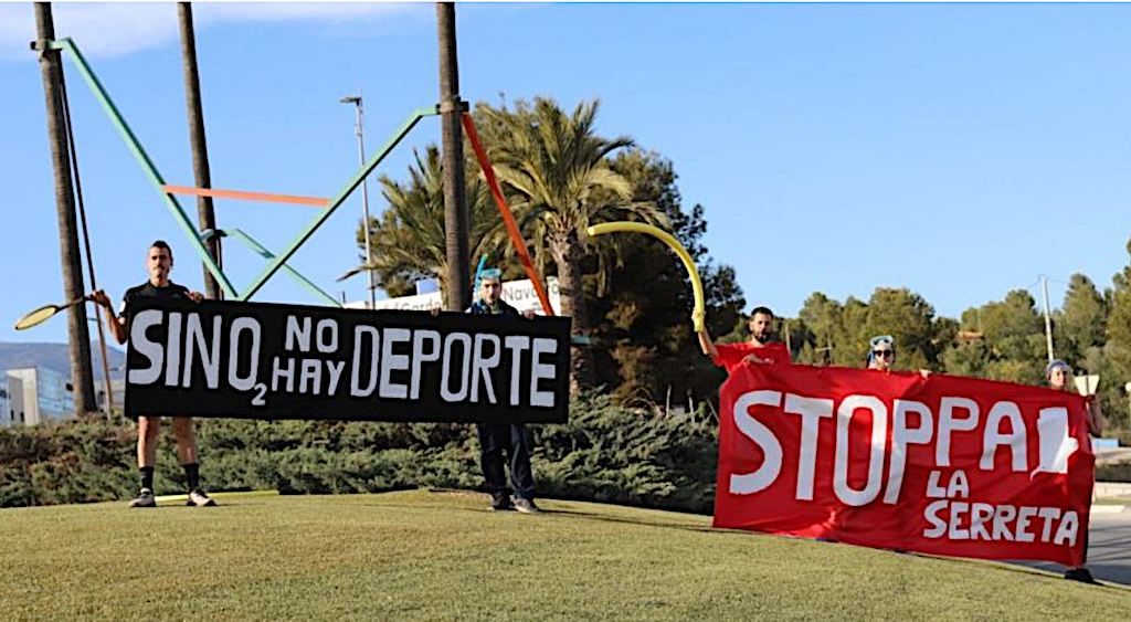 AE-Agró protesta contra el PAI La Serreta de la Nucia