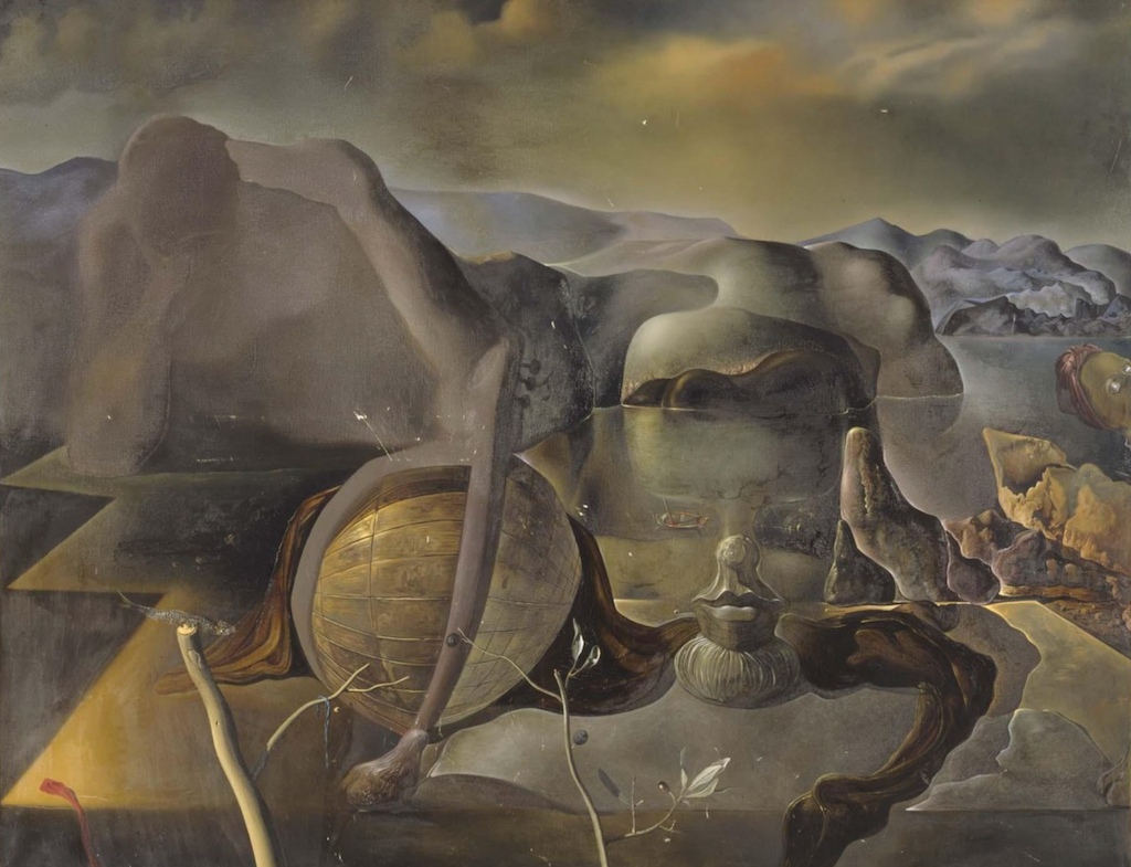 Salvador Dalí, «L'enigna sense fi», 1938. Oli sobre llenç. Museu Reina Sofia