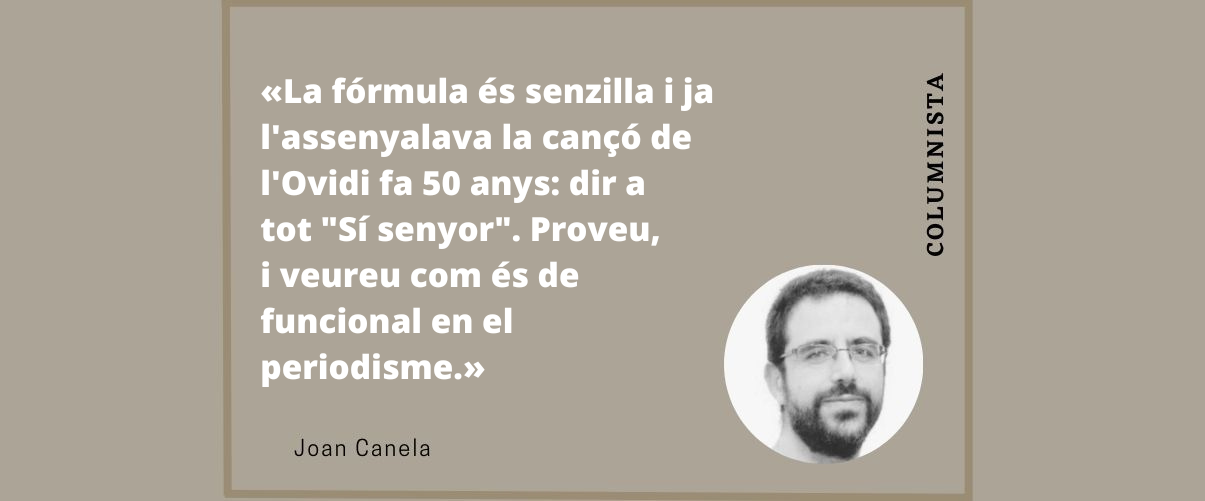 Sí senyor! Que sí senyor!