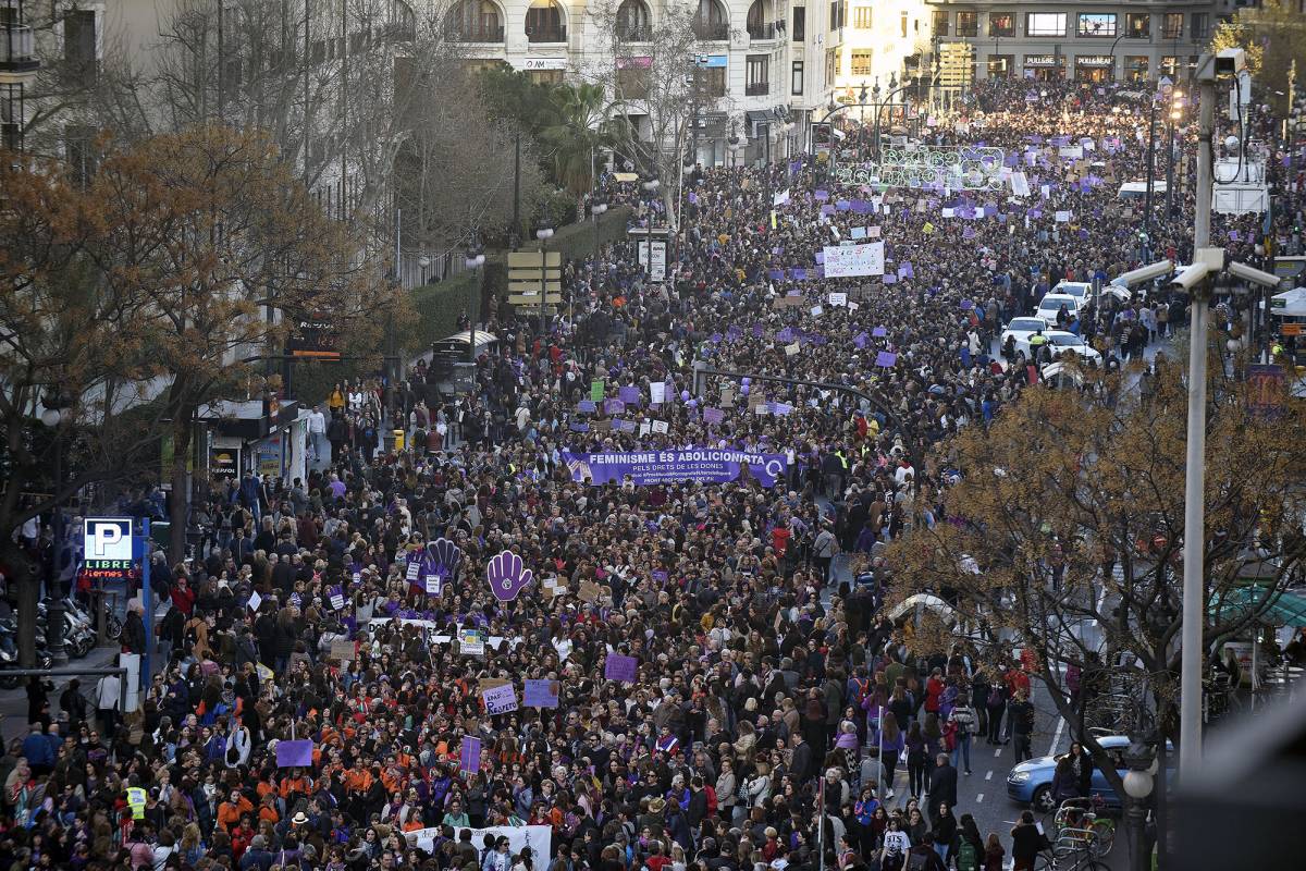 La majoria de les víctimes de delictes ateses al País Valencià són per violència de gènere