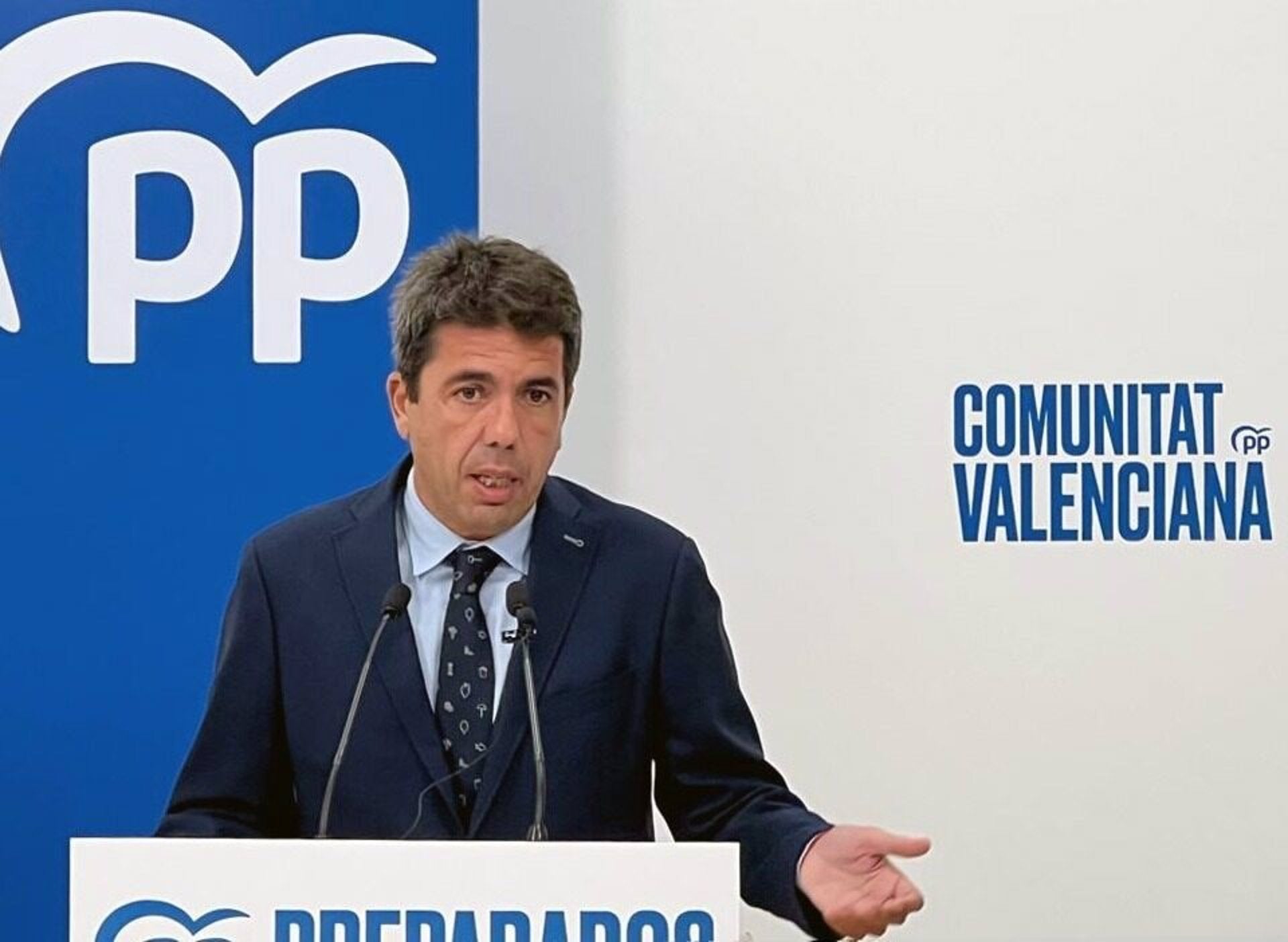 El dirigent del PP valencià, Carlos Mazón