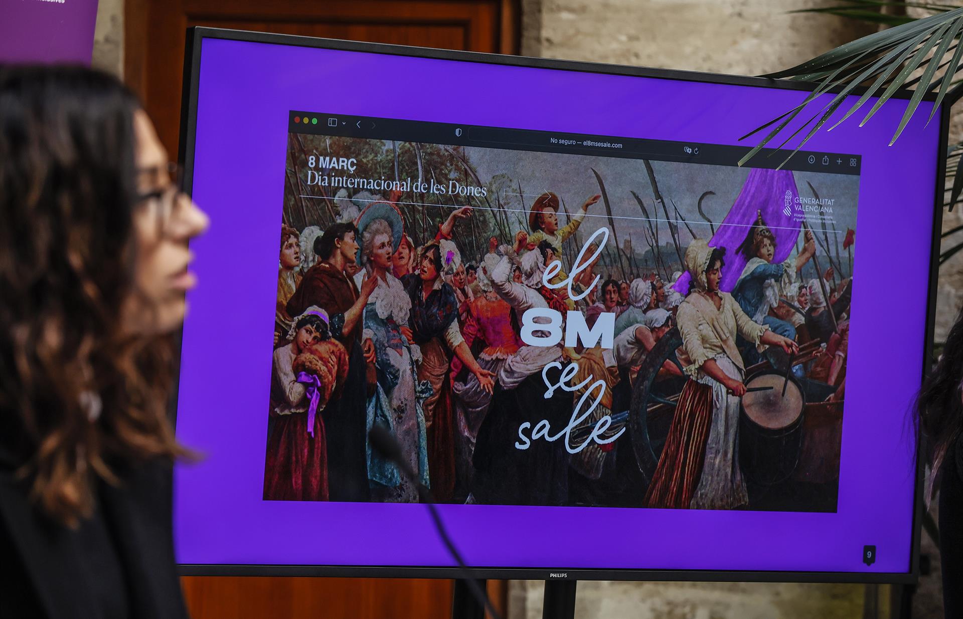 Aitana Mas fa una crida al feminisme inclusiu per a omplir els carrers el 8M