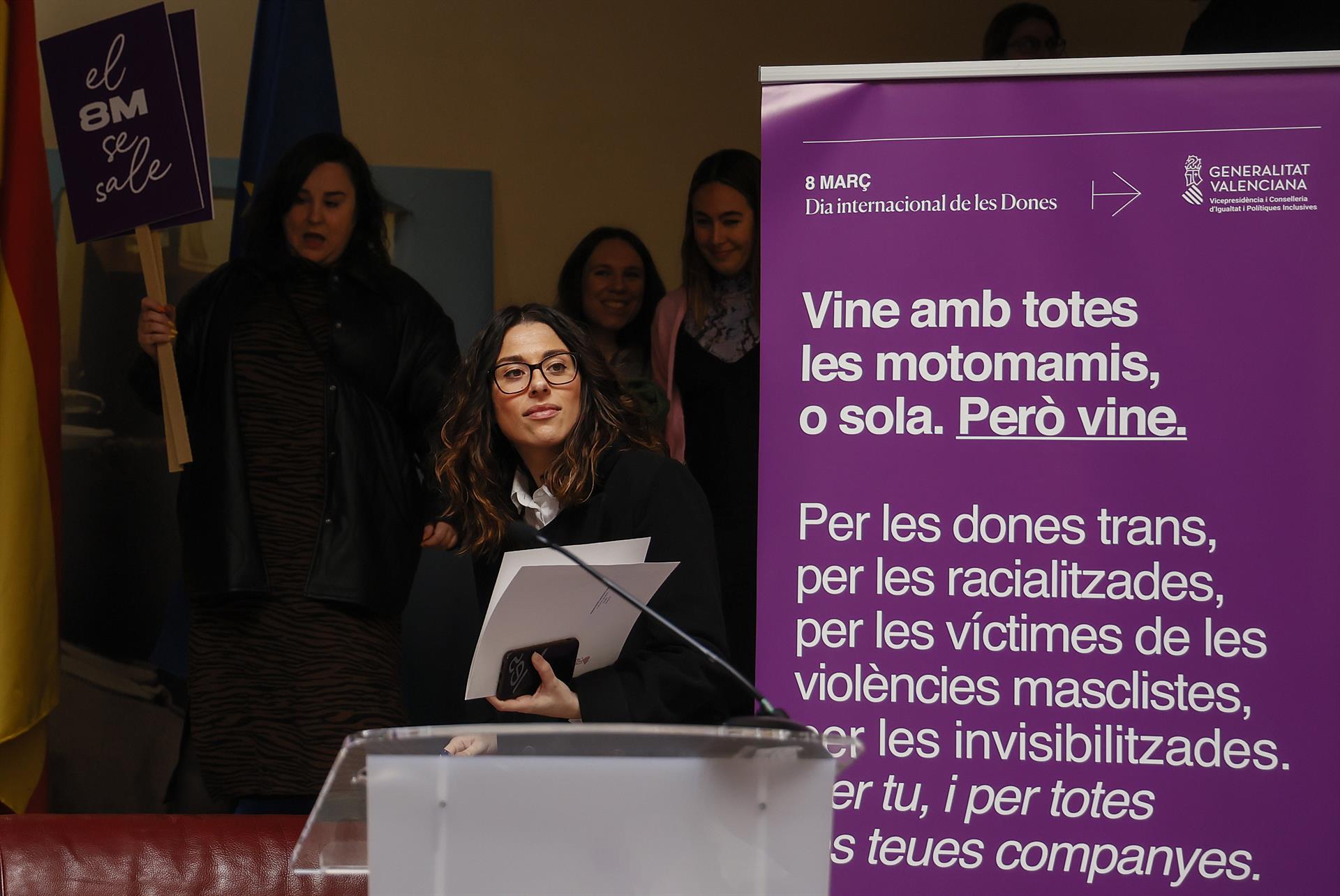 La vicepresidenta valenciana Aitana Mas