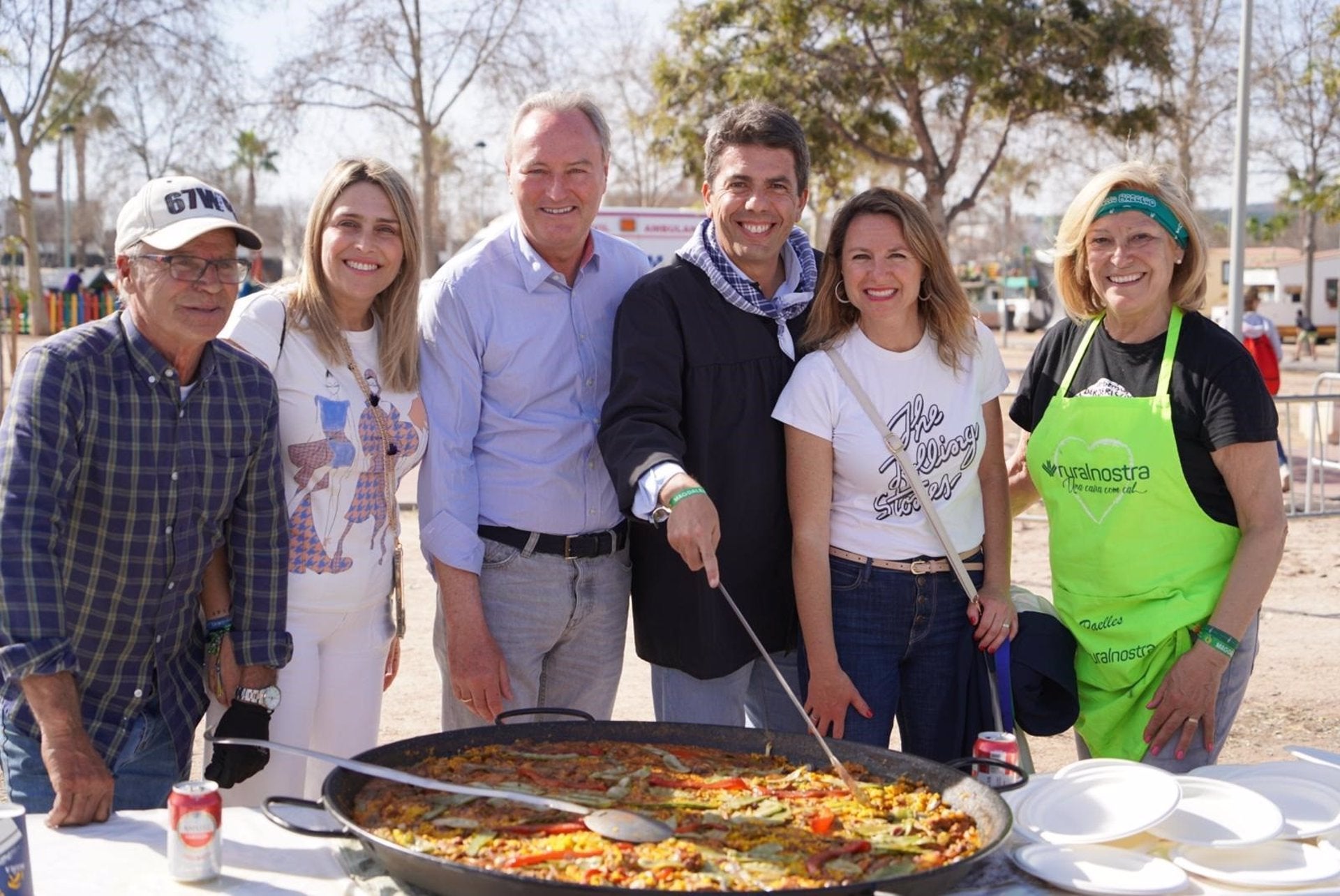 Mazón visita les festes de la Magdalena a Castelló de la Plana