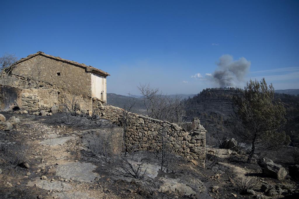 Àrea calcinada per l'incendi de l'Alt Millars | Lorena Sopena | EP