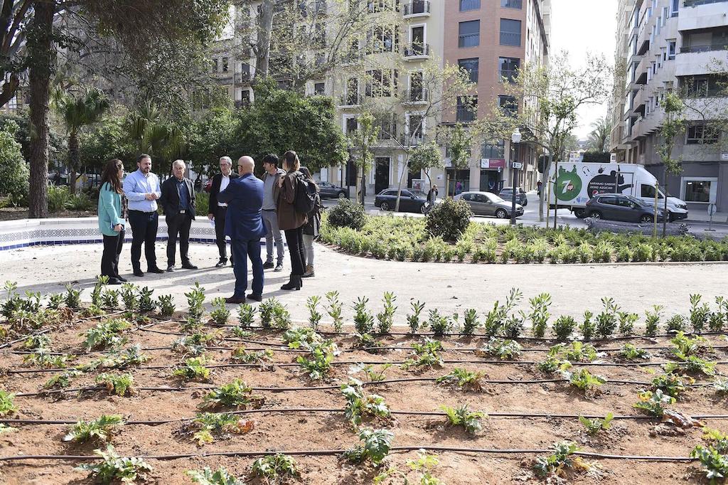 Després de retirar la creu franquista, el parc Ribalta de Castelló de la Plana recupera el disseny original 