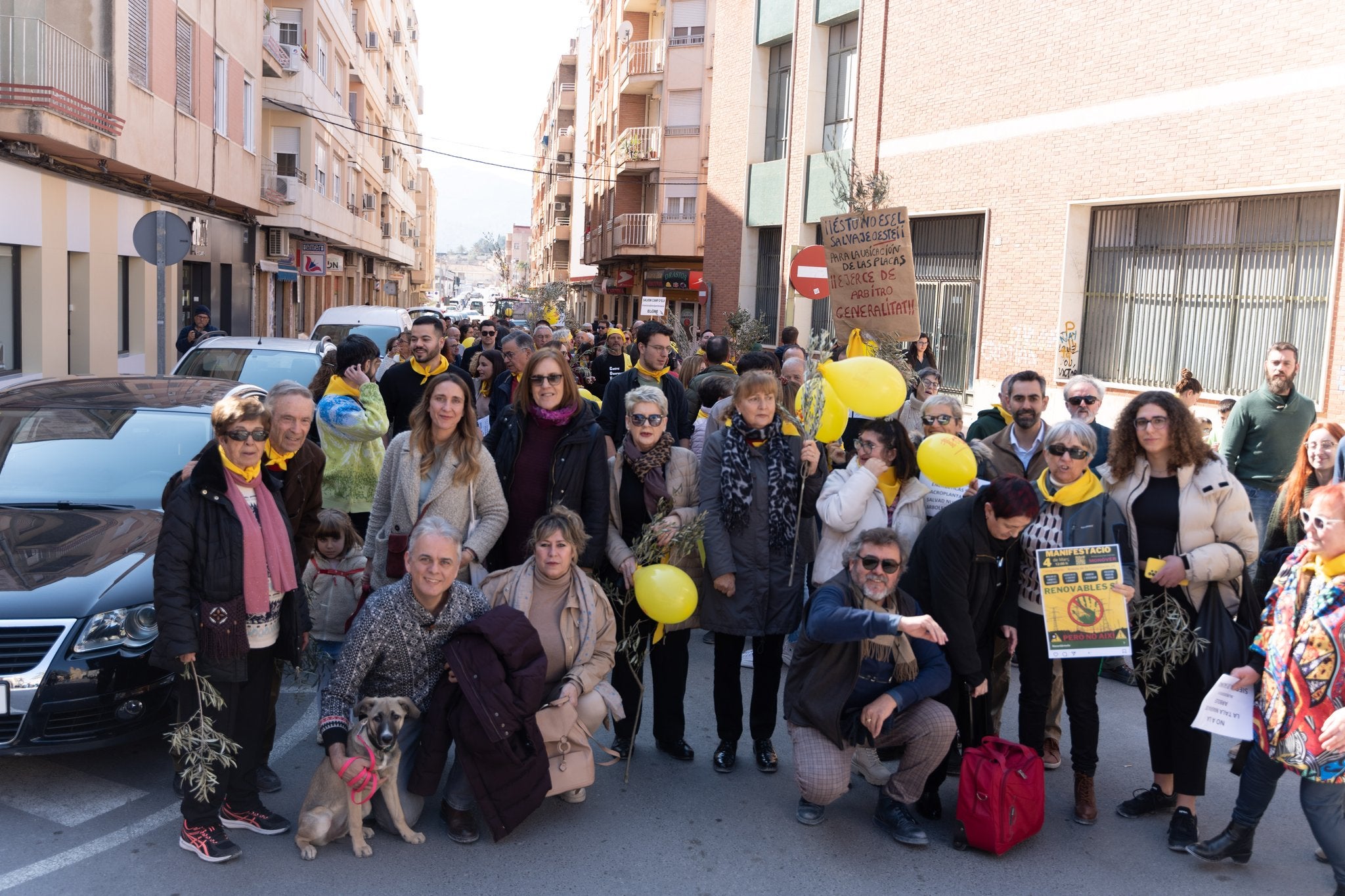 Monòver clama contra els macroprojectes energètics