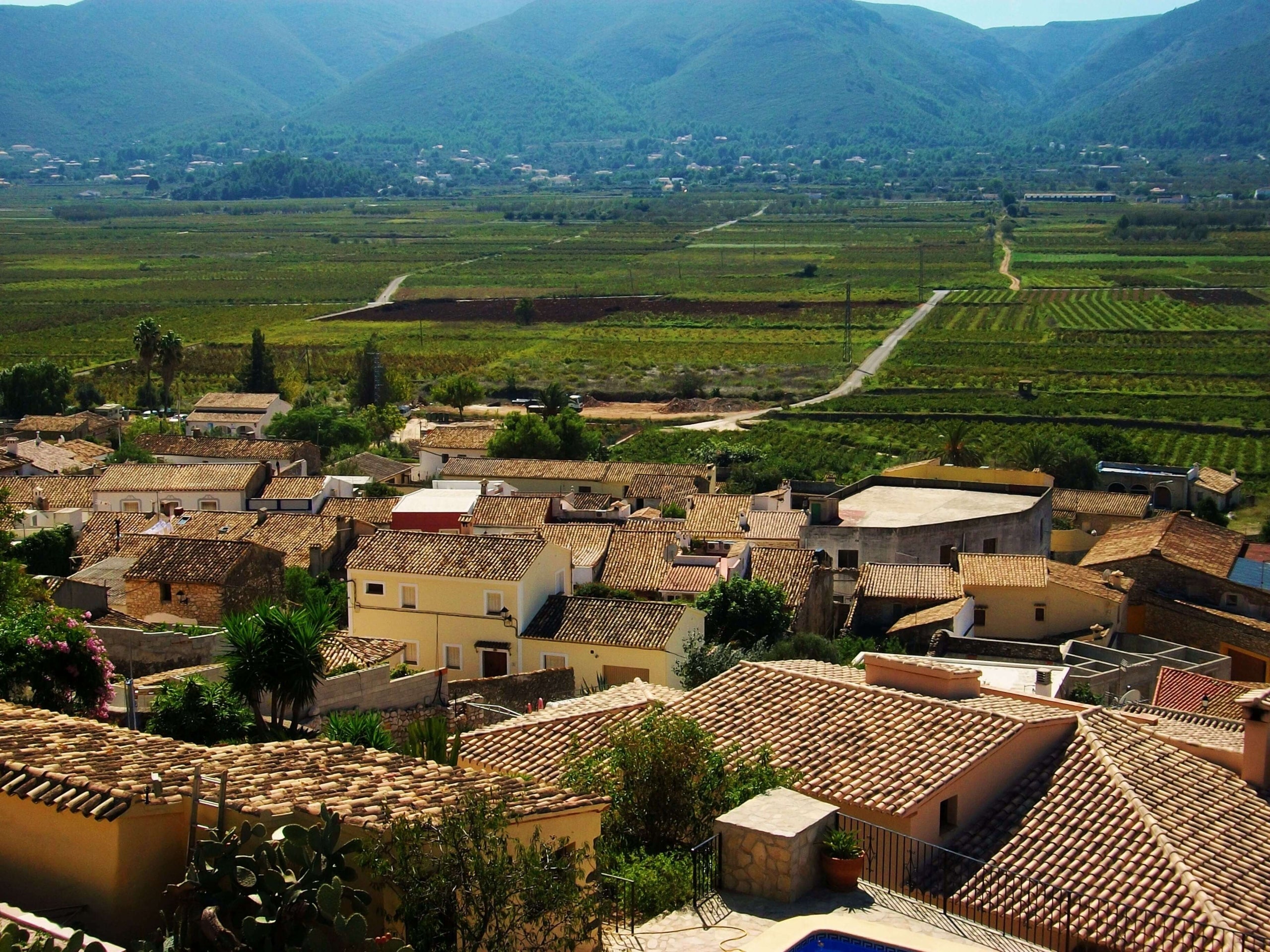 Vista de Llíber (Marina Alta)