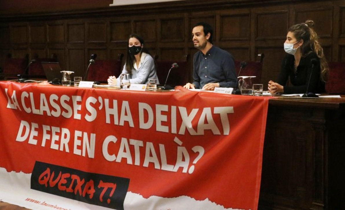 Plataforma per la Llengua denuncia una seixantena de queixes a les universitats durant el primer quadrimestre d’enguany