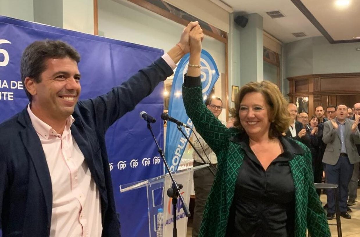 Carlos Mazón i María Gómez