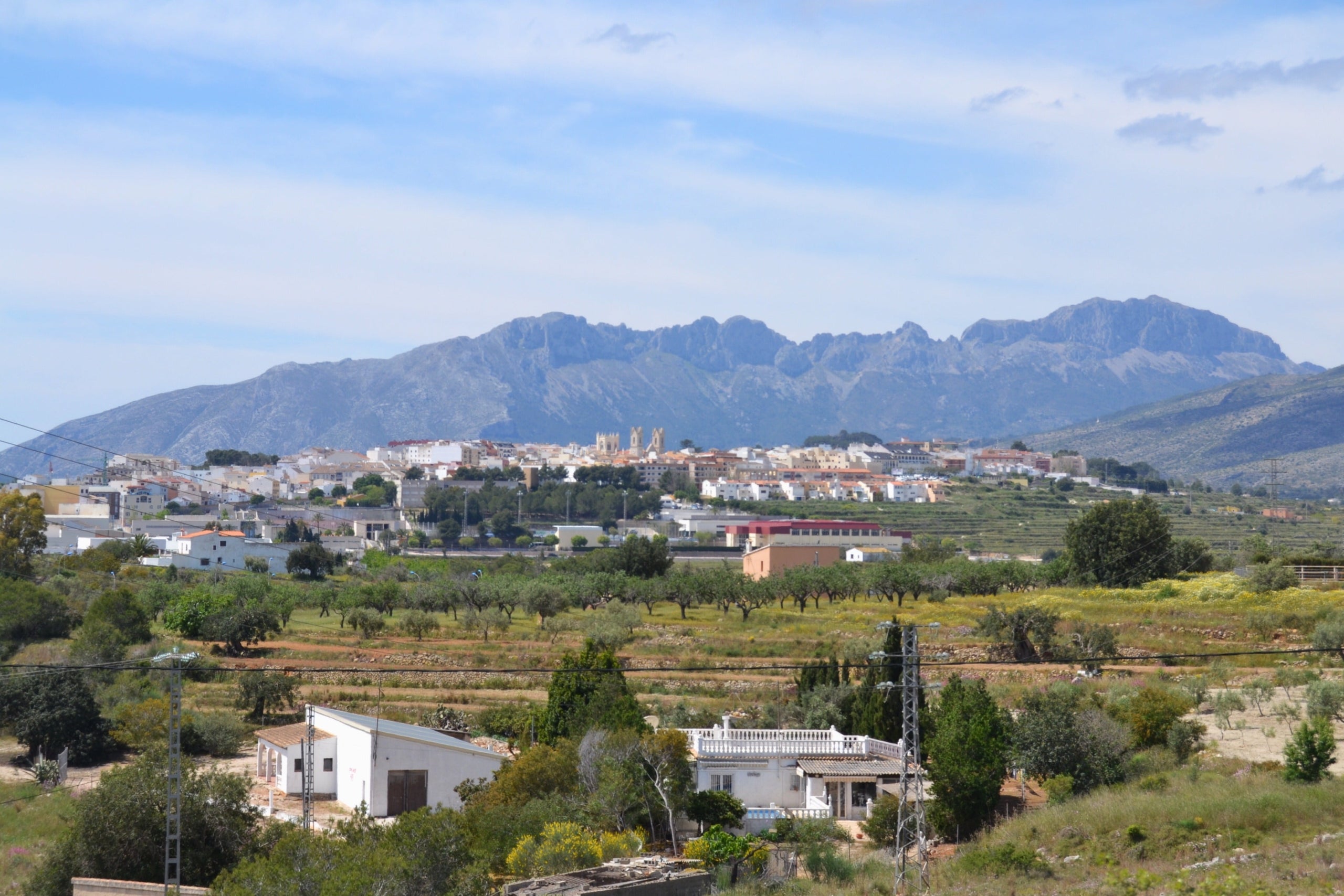 Vista de Benissa (Marina Alta)