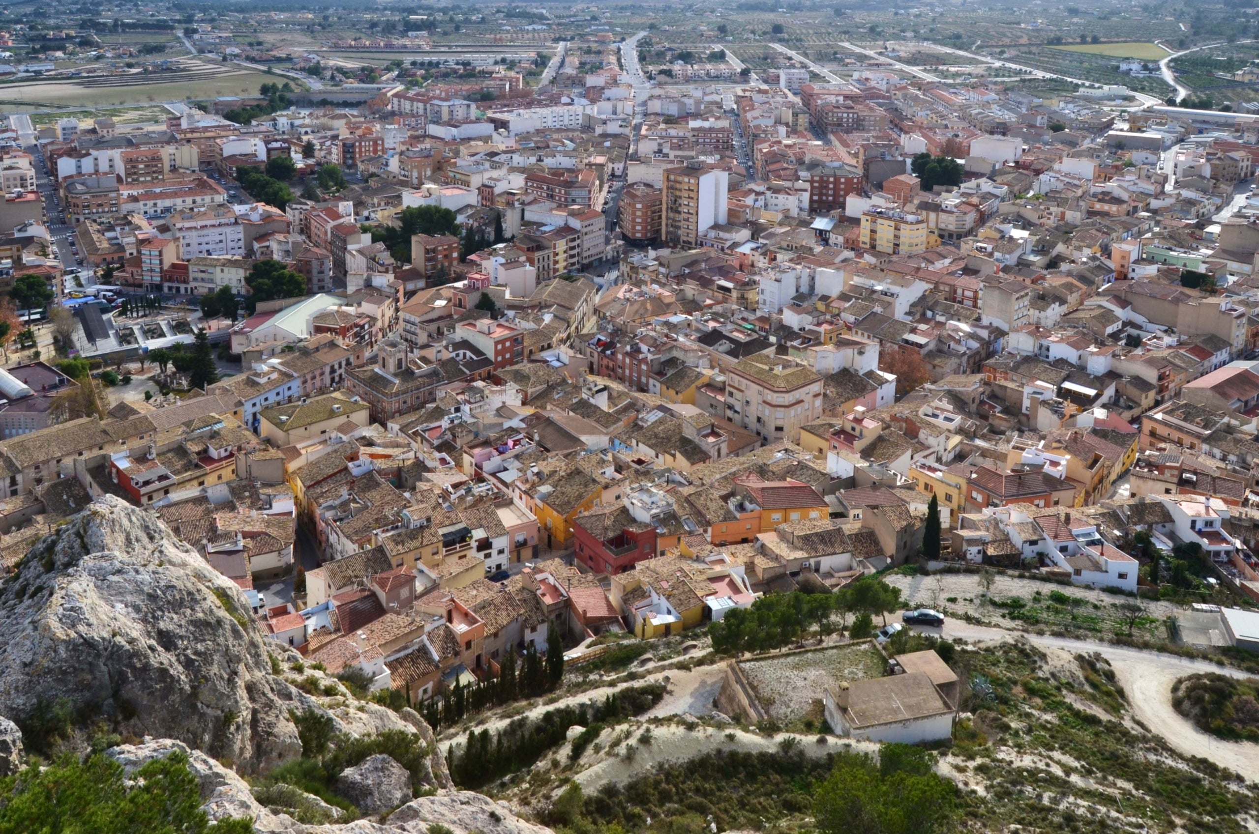 Vista de la localitat de Castalla