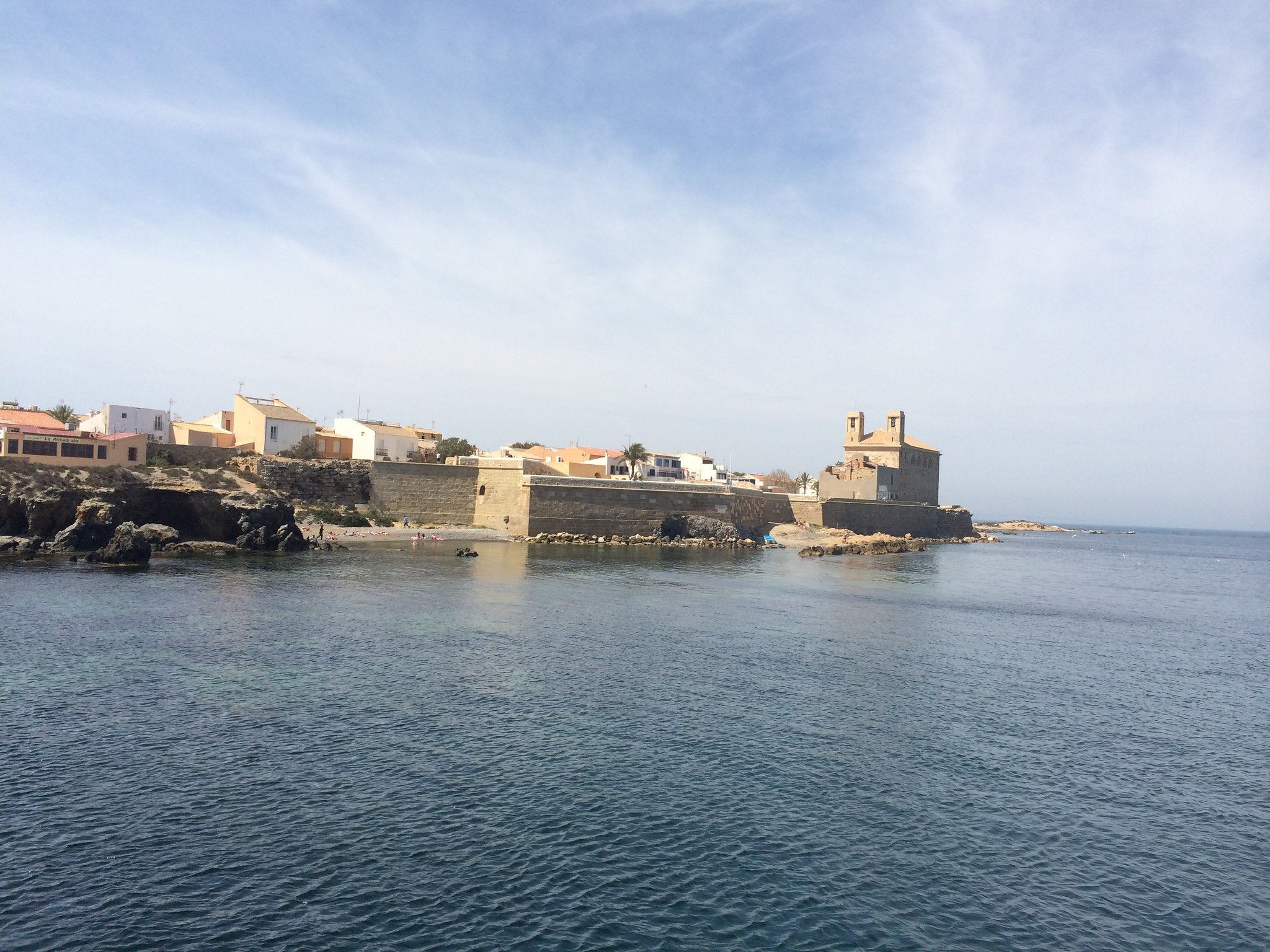 Tabarca des de la mar