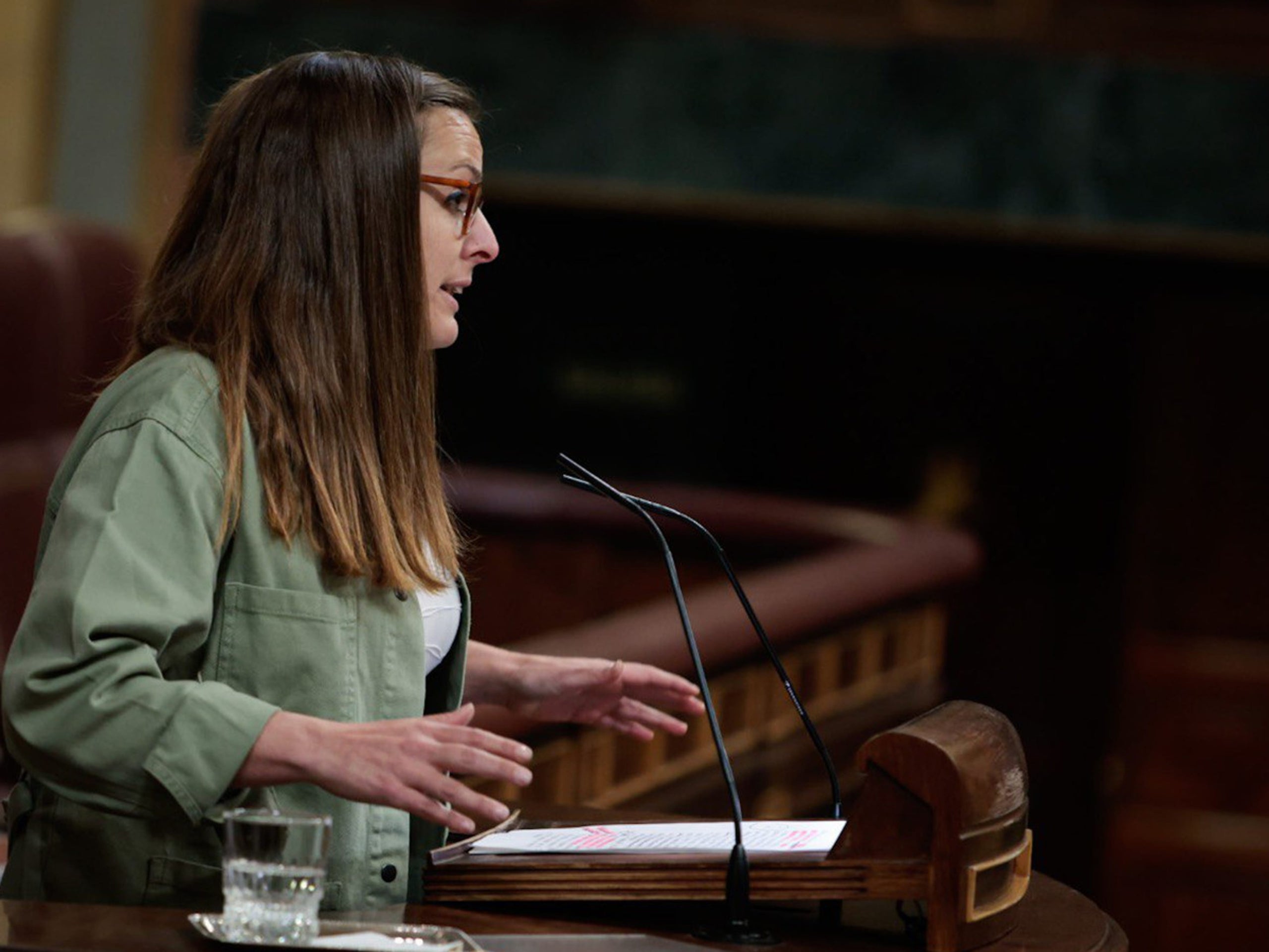 La diputada de la CUP Mireia Vehí