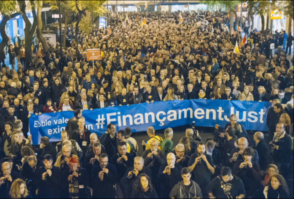 Fa 10 anys, a DLV: «Per un finançament just per al País Valencià»