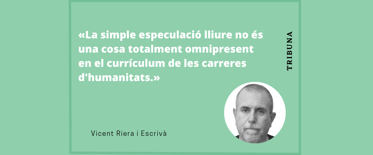 Els estudis humanístics no són tan fàcils