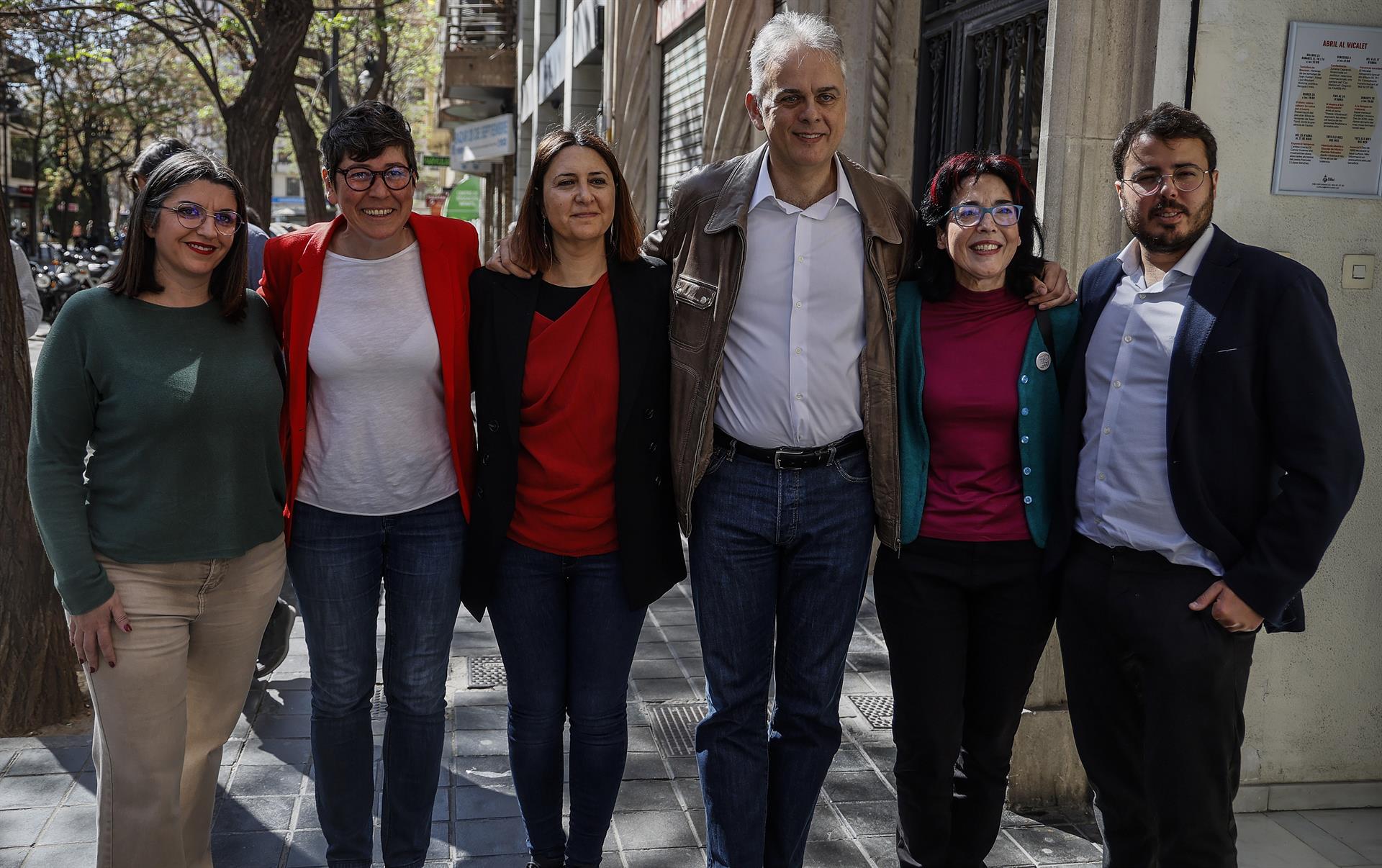 Podem i EUPV pacten els caps de llista a les Corts i en altres cinquanta municipis
