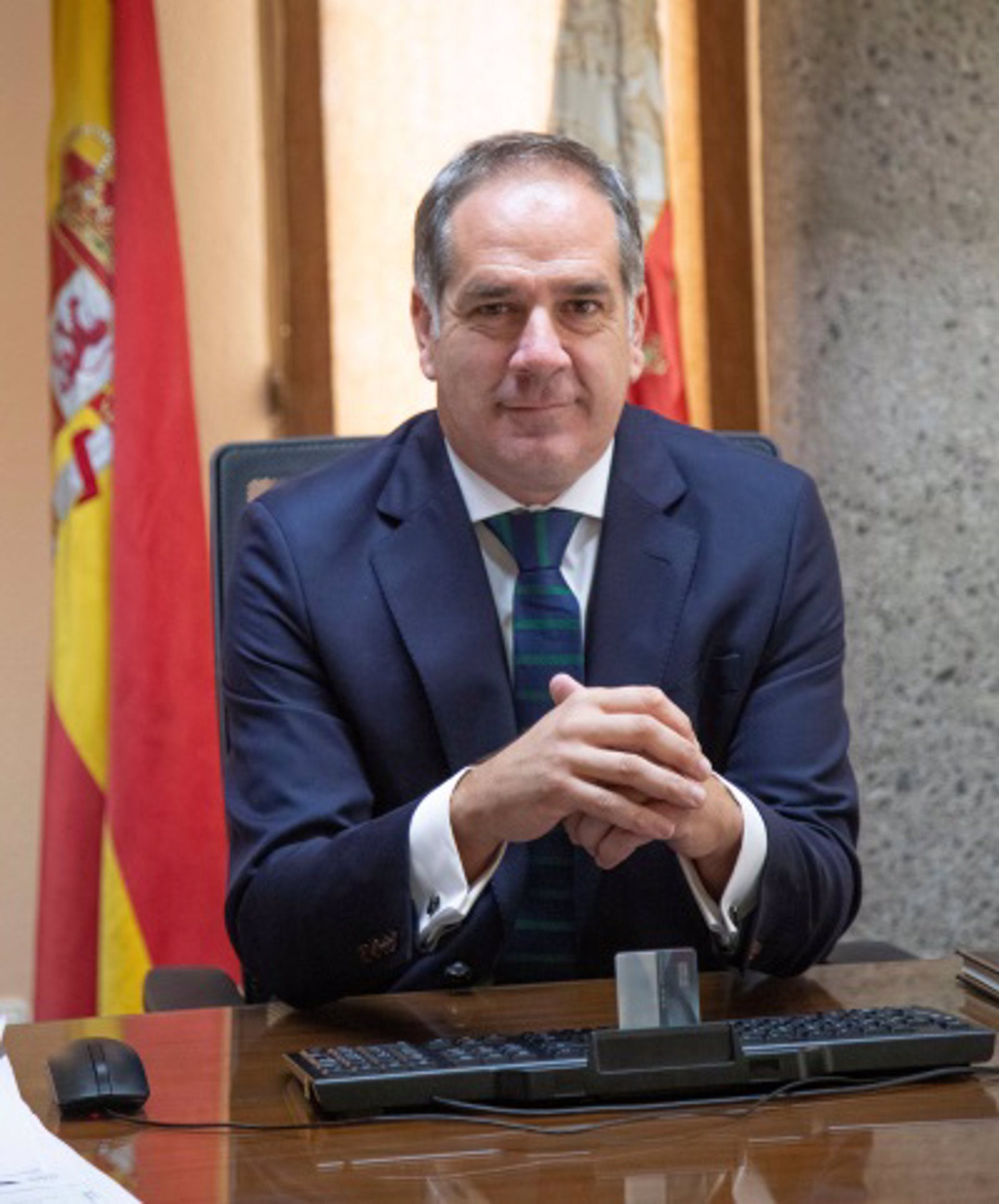 Santiago Román, alcalde de Sant Joan d'Alacant