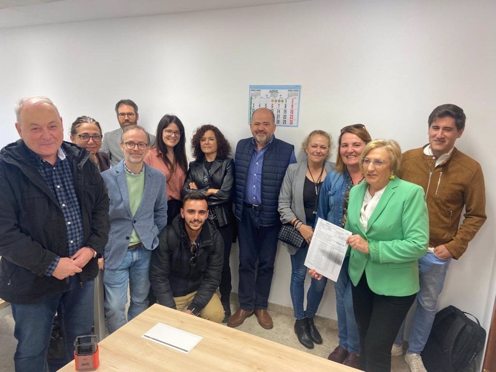 La socialista Ana Barceló enregistra la candidatura a l'Ajuntament d'Alacant