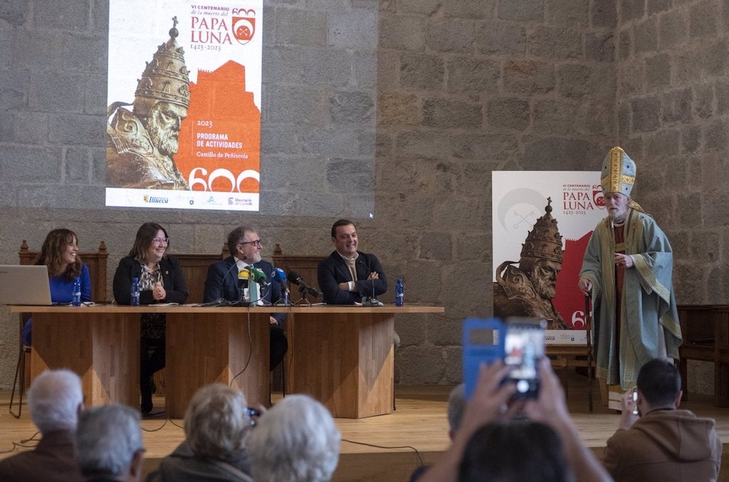 Comencen els actes del VI centenari de la mort del Papa Luna a Peníscola