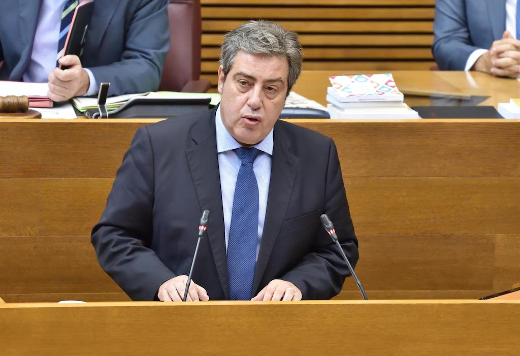 El portaveu adjunt de Vox a les Corts, José María Llanos | EP