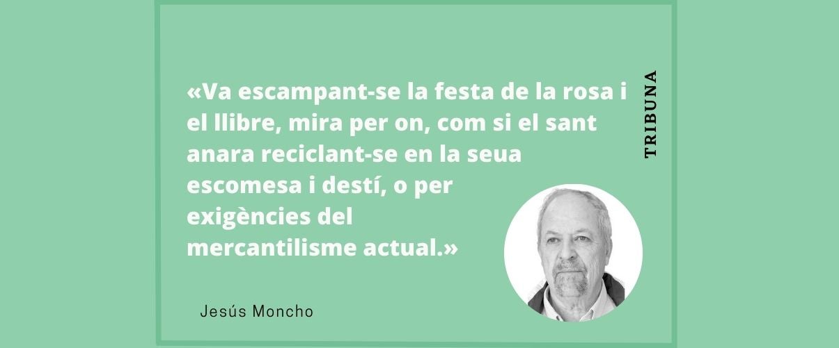 A sant Jordi se li acaba la faena