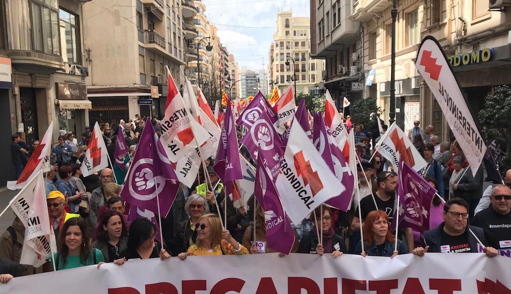 Els sindicats fan una crida a participar massivament en les manifestacions del Primer de maig