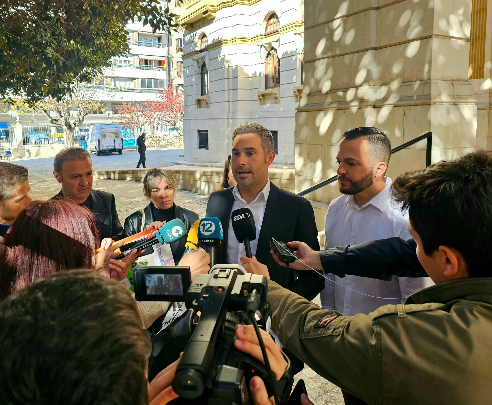 El portaveu de Compromís a la Diputació d'Alacant, Gerard Fullana