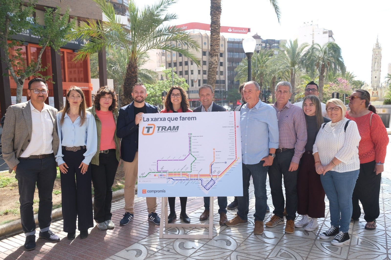 Baldoví proposa tres noves línies de TRAM per a Alacant