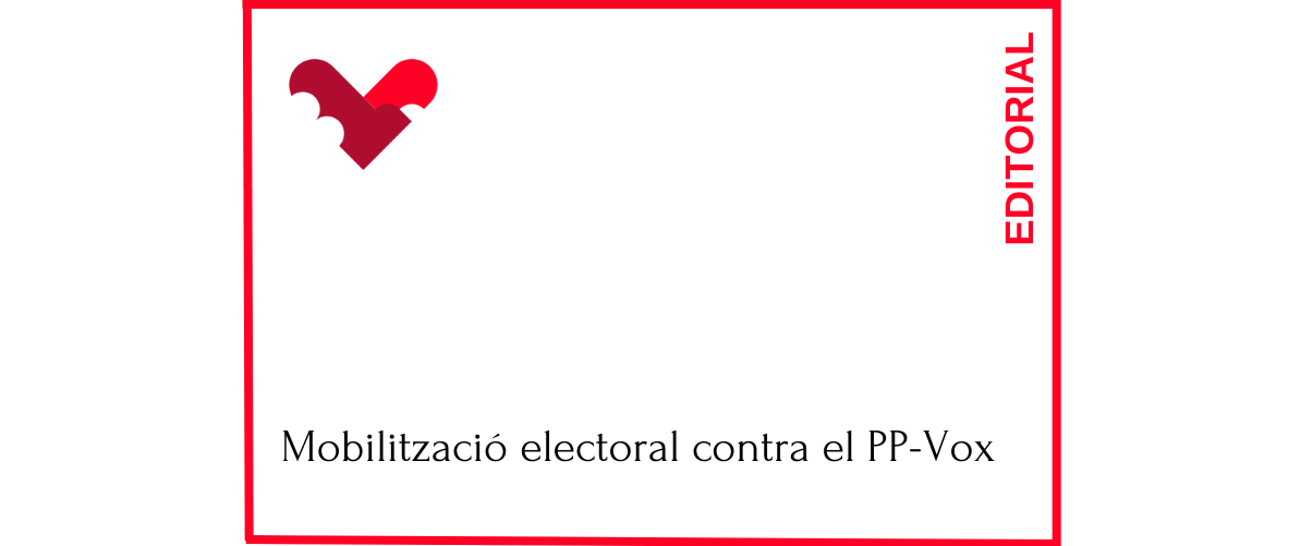 Mobilització electoral contra el PP-Vox
