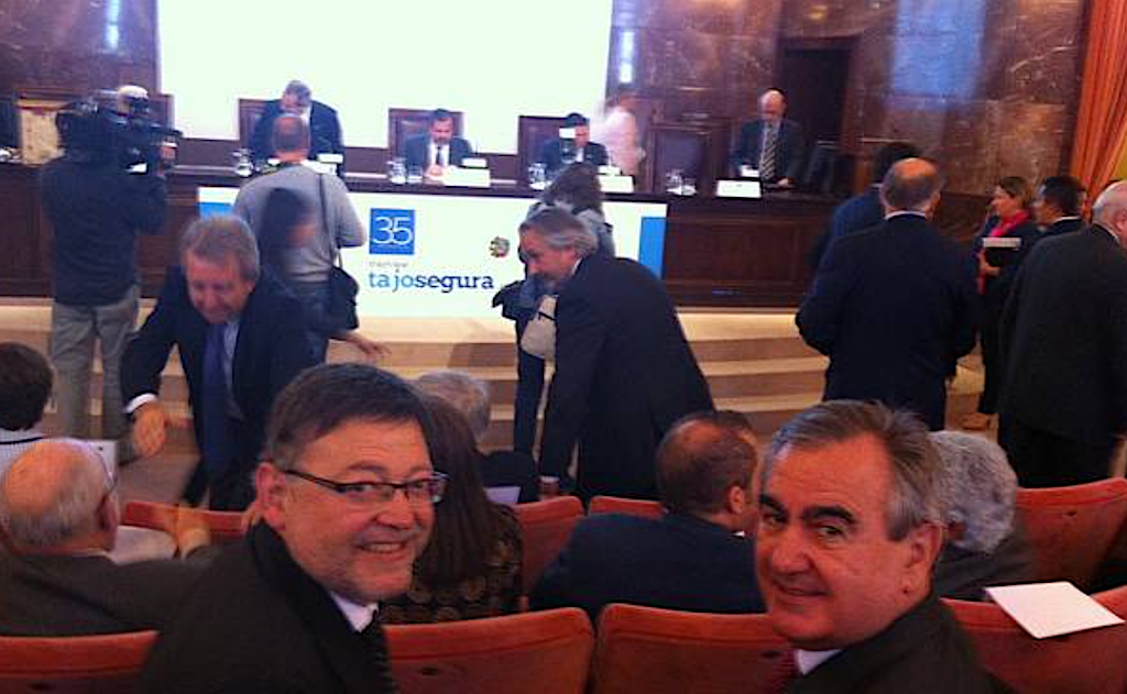 Fa 10 anys, a DLV: «El PSPV reivindica el manteniment del Tajo-Segura “amenaçat pel PP”»