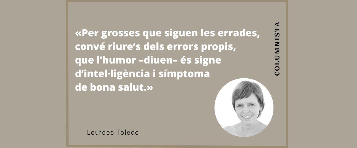 Quina barbaritat he dit!